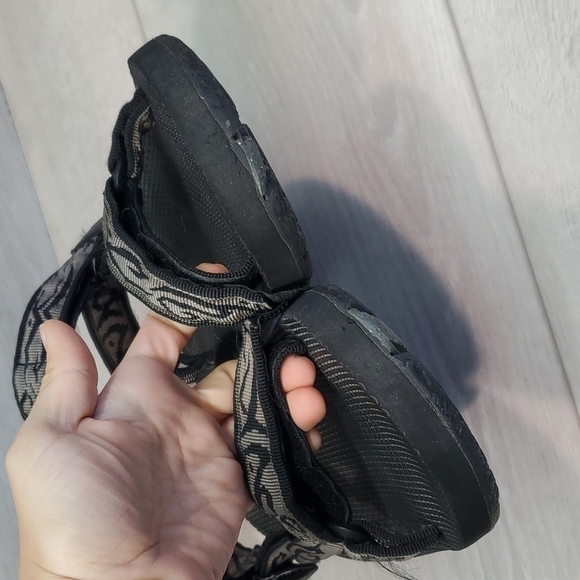 Teva Mens Outdoor Comfort Hook&loop Hiking Sandals Flats shoes sz 9 - Picture 4 of 10